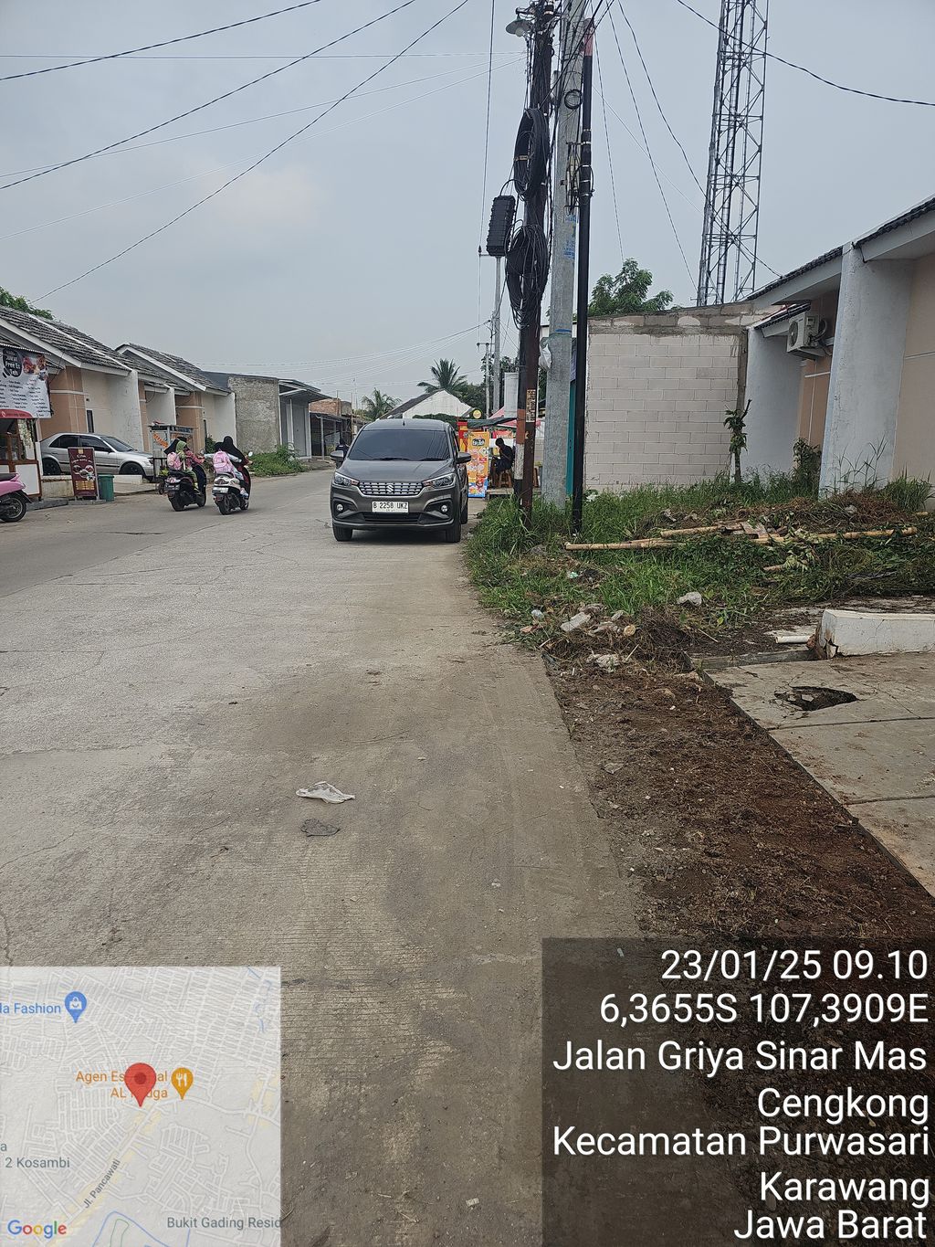 foto denah rumah tipe 29/60 perumahan Perum griya sinar mas