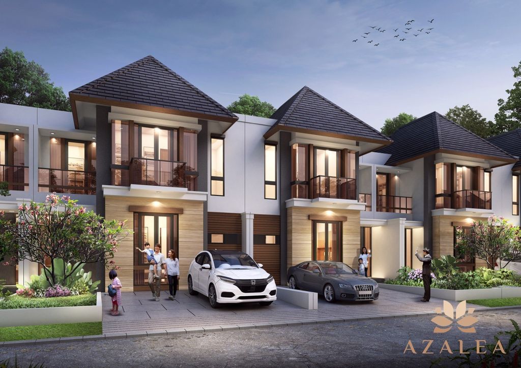foto denah rumah tipe 116/60 perumahan CITRALAND TEGAL