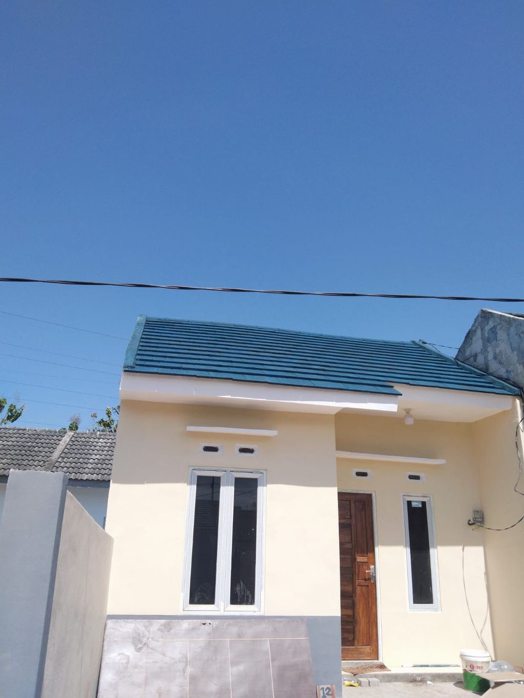 foto tampak rumah tipe 36 perumahan AR Royyan Gili Timur