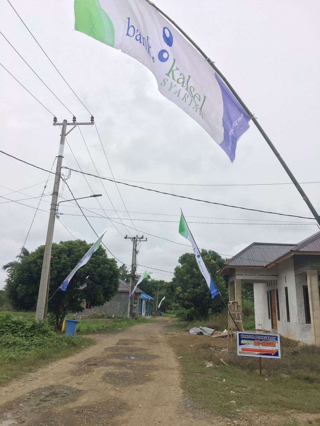 foto posisi tengah perumahan AS SHOFA