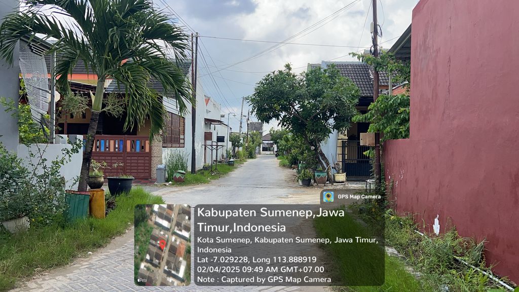 foto posisi tengah perumahan Trunojoyo Regency