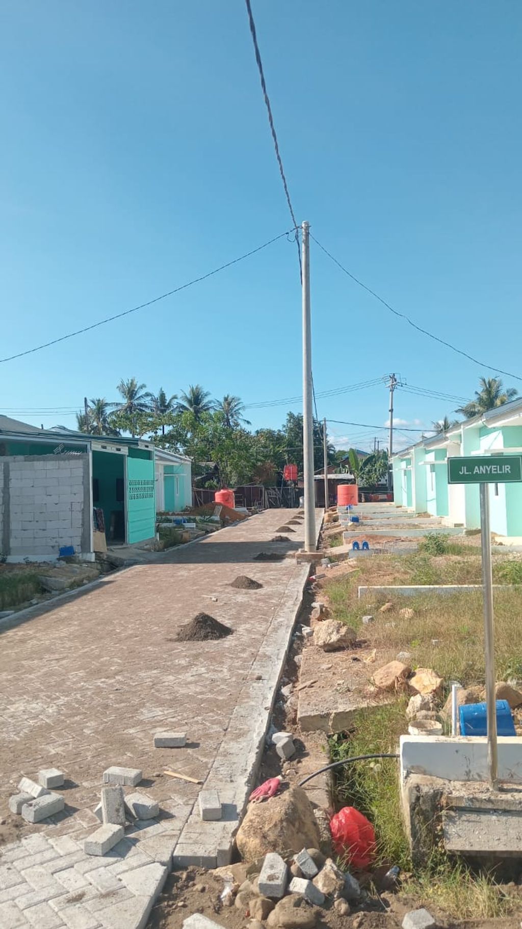 foto posisi tengah perumahan AMERTA RESIDENCE MANDAI TAHAP 2