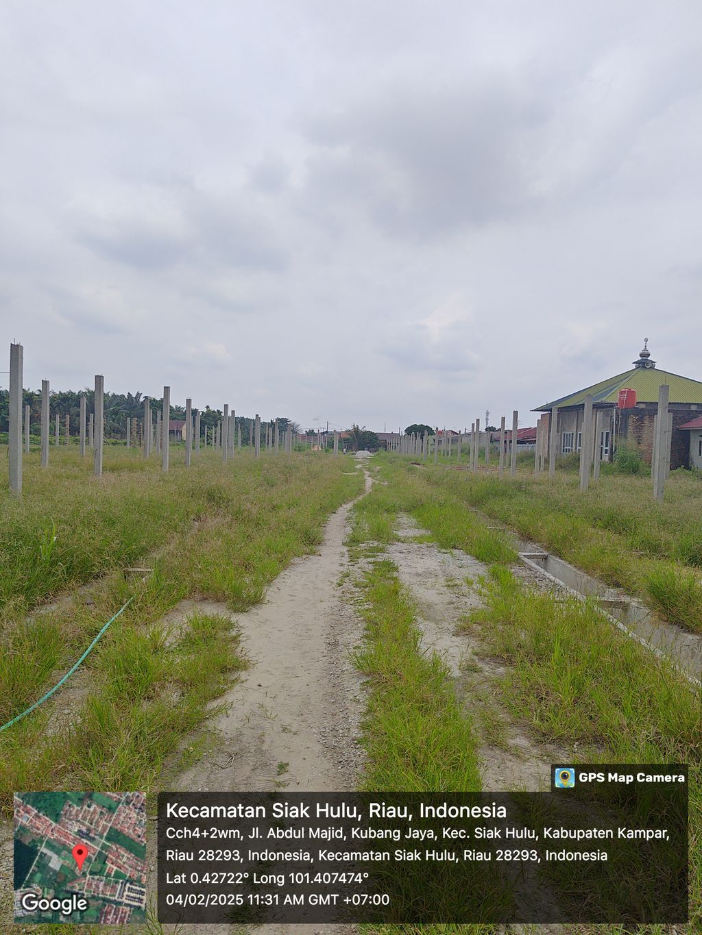 foto posisi tengah perumahan BERKAH FAMILY RESIDENCE 7