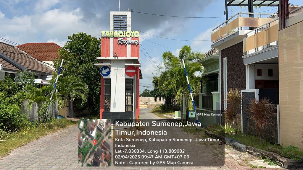 foto gerbang perumahan Trunojoyo Regency