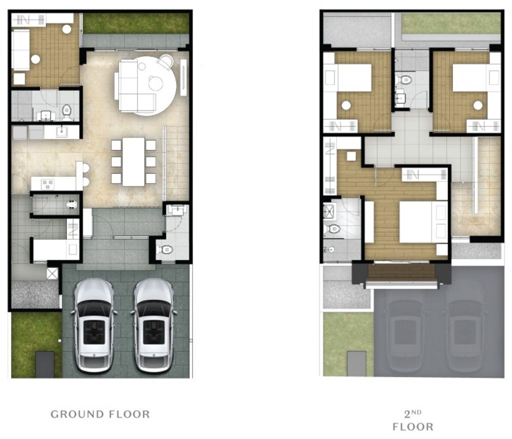foto denah rumah tipe 168 (Corner 6) perumahan Cluster Welton