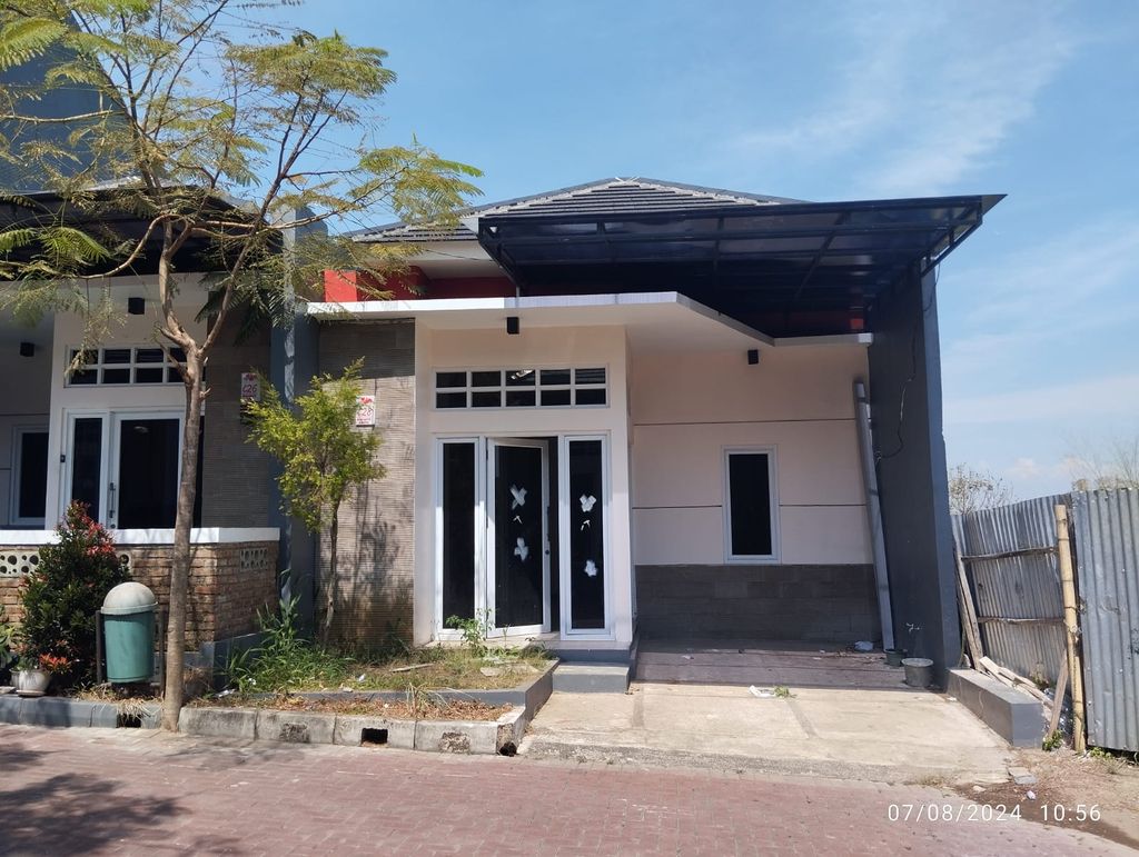 foto tampak rumah tipe 73/50 perumahan SSP SALT RIVER TAHAP 3