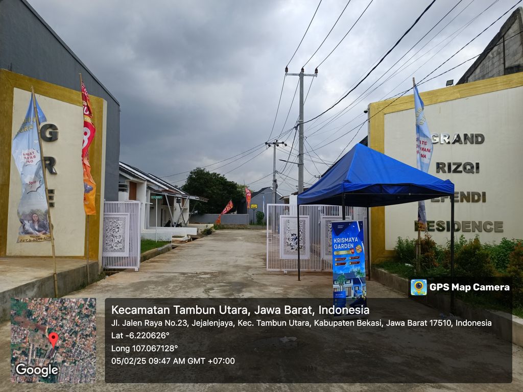 foto gerbang perumahan GRAND RIZQI EFENDI RESIDENCE