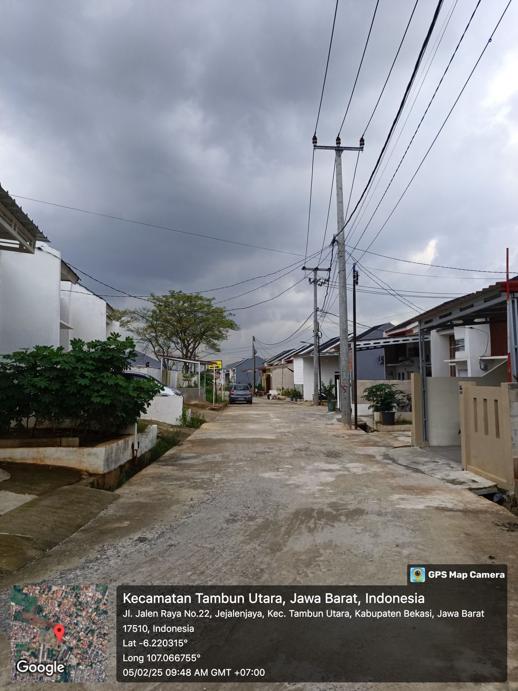 foto posisi tengah perumahan GRAND RIZQI EFENDI RESIDENCE