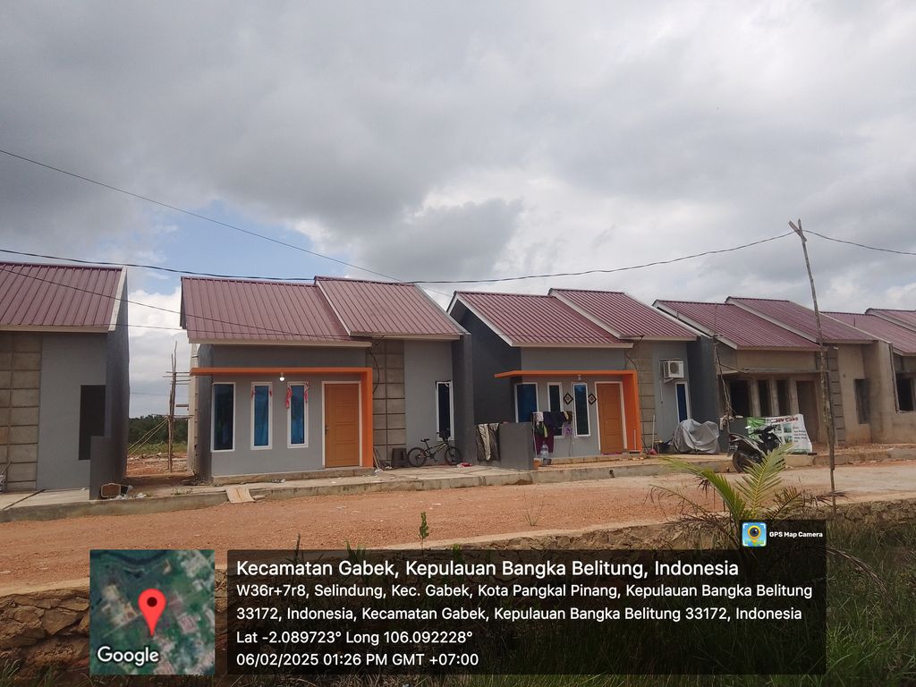 foto posisi tengah perumahan Perumahan Griya Rosmania II