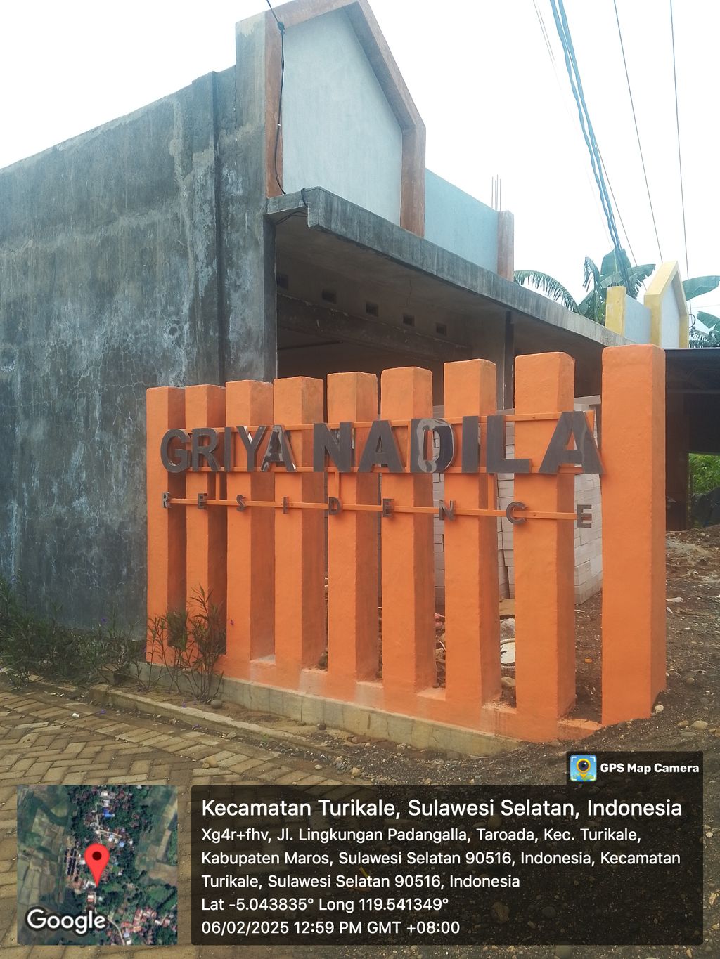 foto gerbang perumahan GRIYA NADILA RESIDENCE TAHAP 2