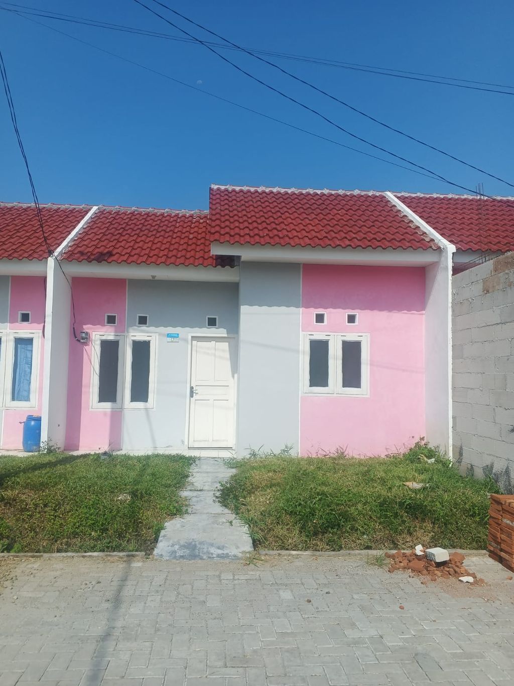 foto tampak rumah tipe 30/60 (1) perumahan SASAK PERMAI