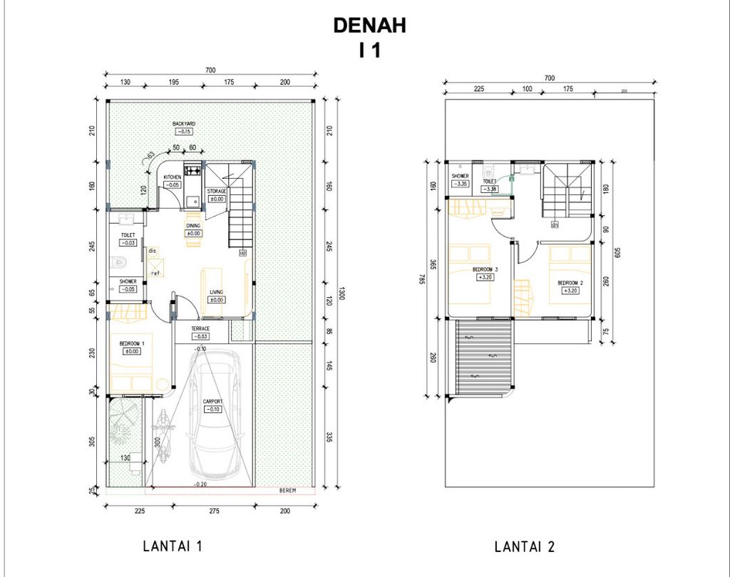 foto denah rumah tipe CALGARY NEO LITE (Hook 91) perumahan Perumahan Citaville Pedurungan