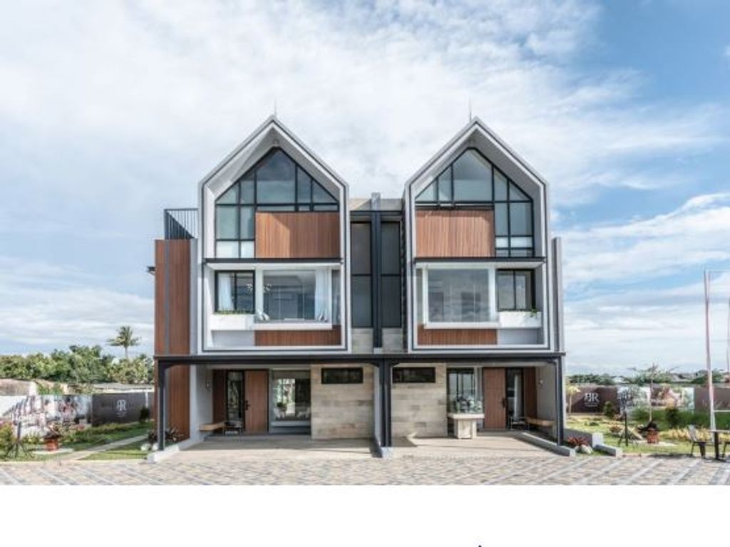 foto tampak rumah tipe 88 perumahan BALI RESORT TANGERANG