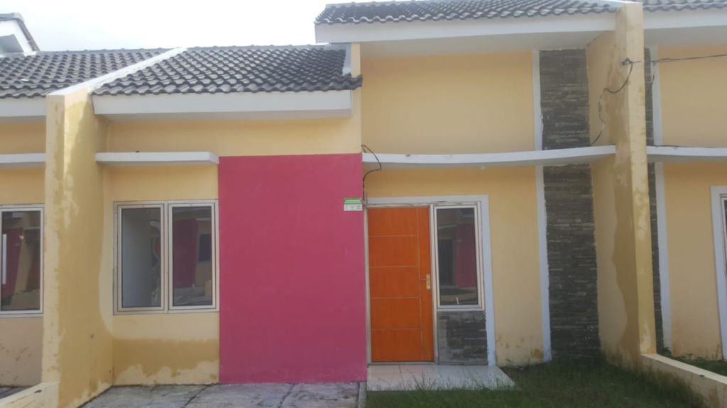 foto tampak rumah tipe 30/60 perumahan TAMAN MUTIARA INDAH