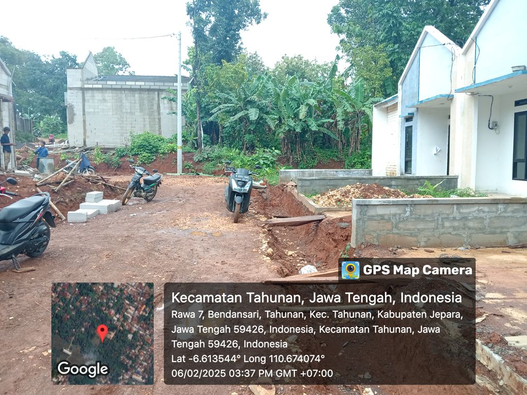 foto posisi tengah perumahan Krapyak Regency