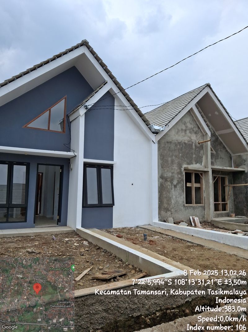 foto posisi tengah perumahan BUMI CICANTEL INDAH