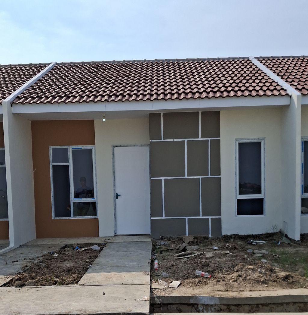 foto tampak rumah tipe 30/60 perumahan KIRANA CIBITUNG 2 (TAHAP 1)