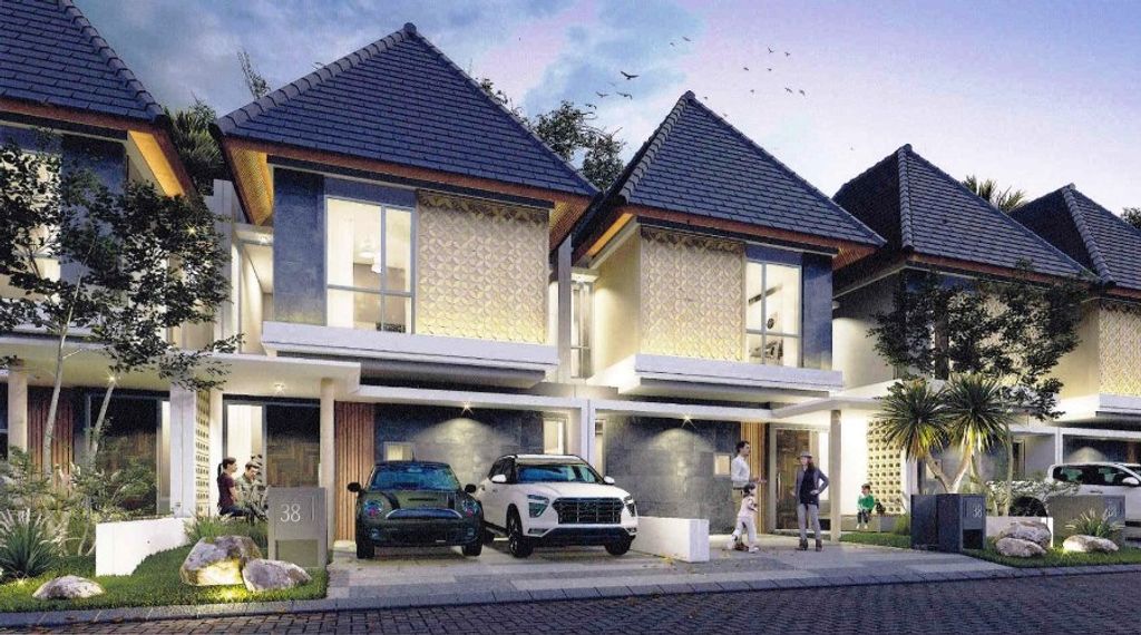 foto denah rumah tipe D4 perumahan Perumahan Graha Kencana