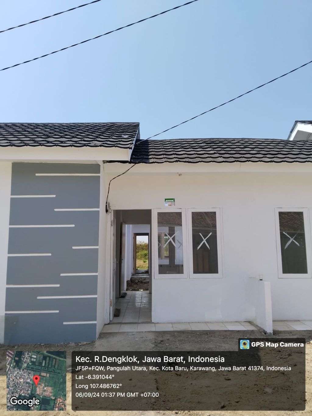 foto tampak rumah tipe RUMAH SUBSIDI perumahan Perum Griya Mekar Indah
