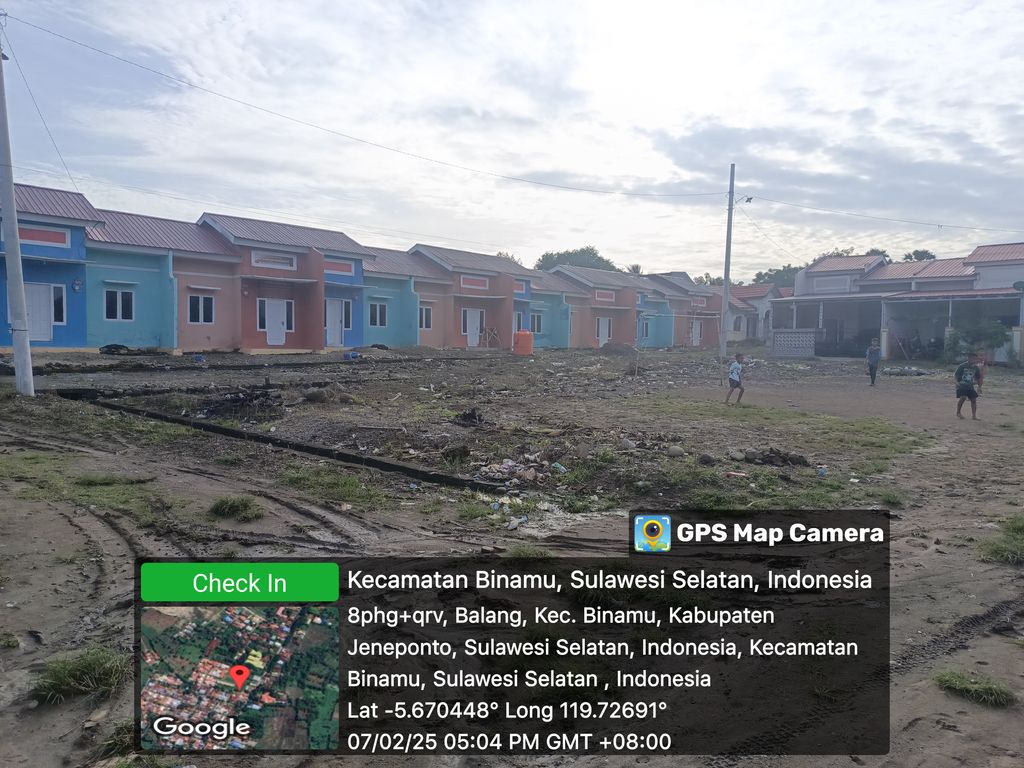 foto posisi tengah perumahan GRAHA RAYA ALFA MAS