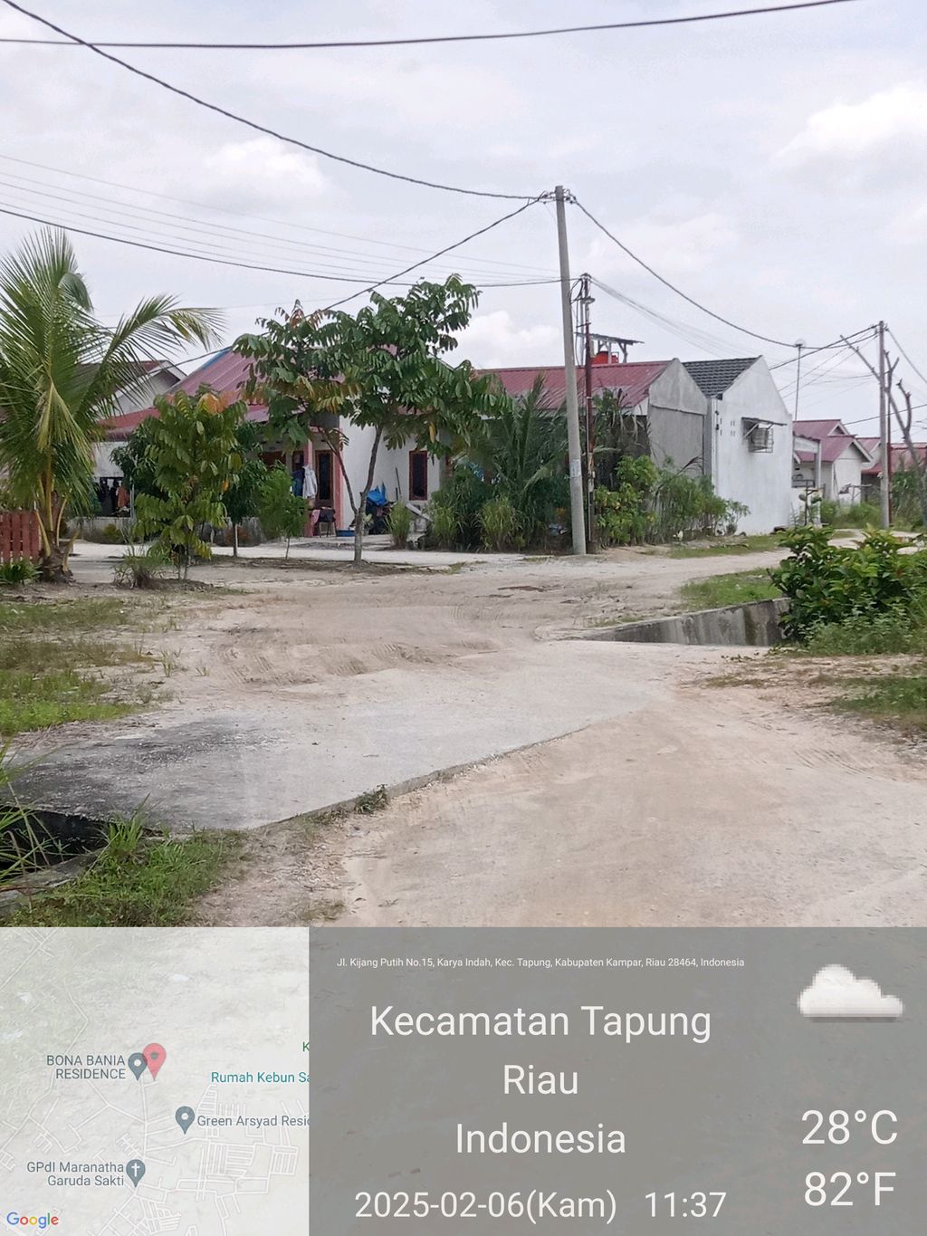 foto gerbang perumahan PERUMAHAN GRIYA SURYA MANTOVANI