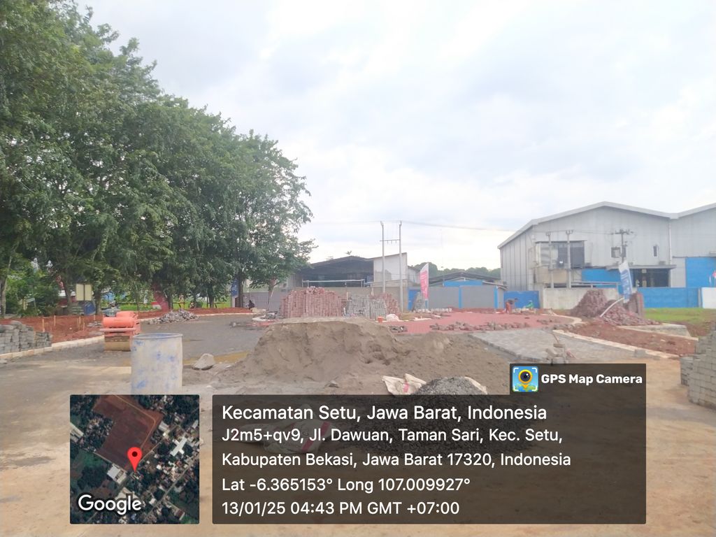 foto gerbang perumahan Mustika Garden Tamansari
