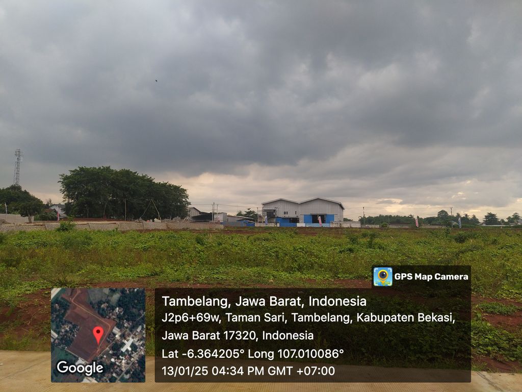 foto posisi tengah perumahan Mustika Garden Tamansari