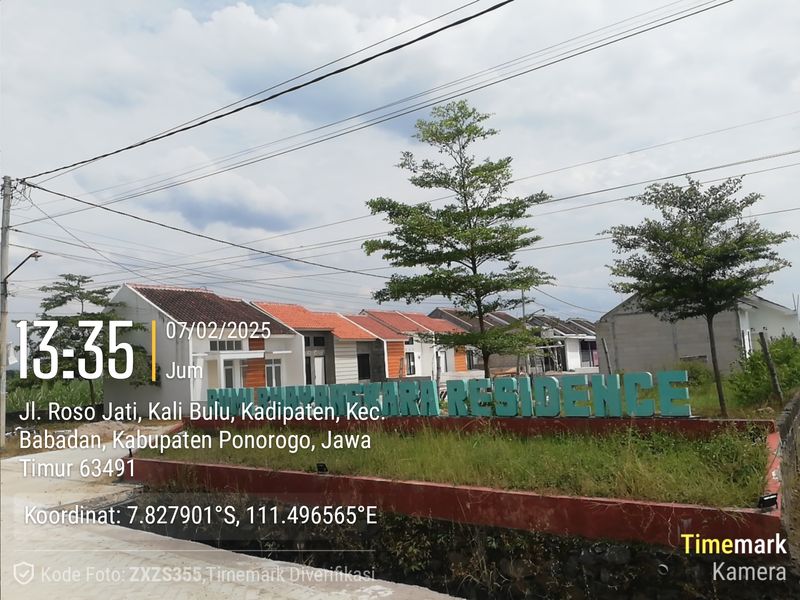 foto gerbang perumahan Bumi Bhayangkara Residence