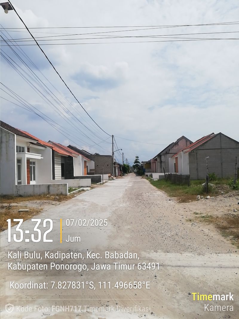 foto posisi tengah perumahan Bumi Bhayangkara Residence