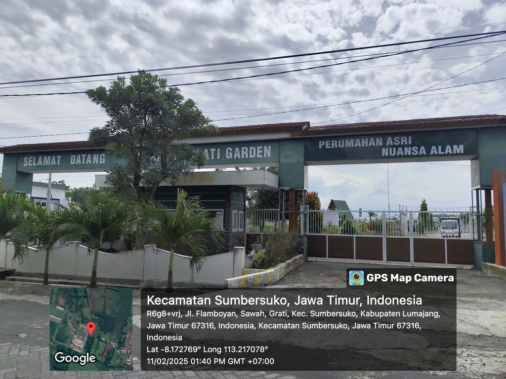 foto gerbang perumahan PERMATA GRATI GARDEN TAHAP 2