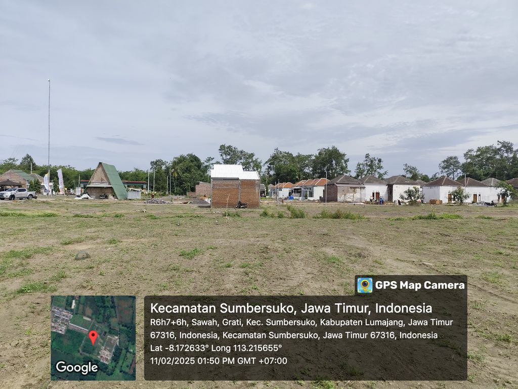 foto posisi tengah perumahan PERMATA GRATI GARDEN TAHAP 2