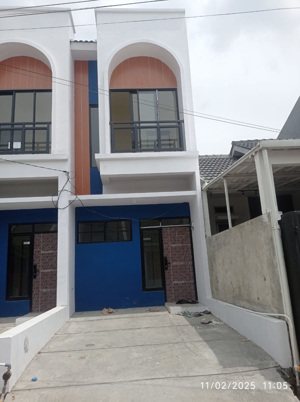 foto tampak rumah tipe 41 Compact High Ceiling (2KT) (465) perumahan G-Land Ciwastra Park