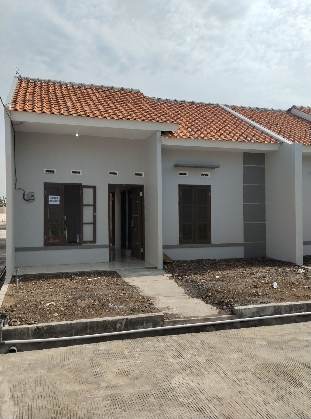 foto tampak rumah tipe 30/74 perumahan ALFA RESIDENCE 16