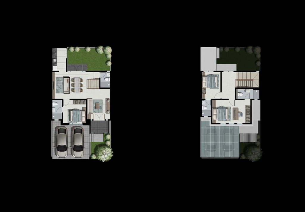 foto denah rumah tipe NEW BRECCIA perumahan CITRALAND PUNCAK TIDAR MALANG TAHAP II