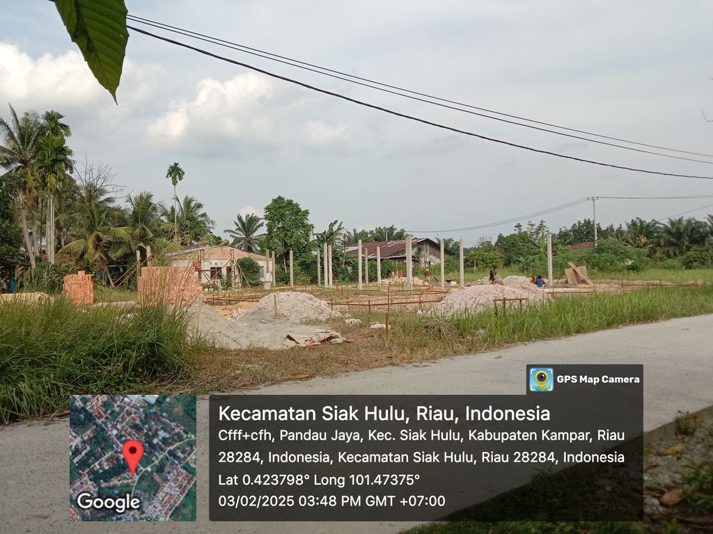 foto posisi tengah perumahan DEROFIZHA PERMATA BAJA