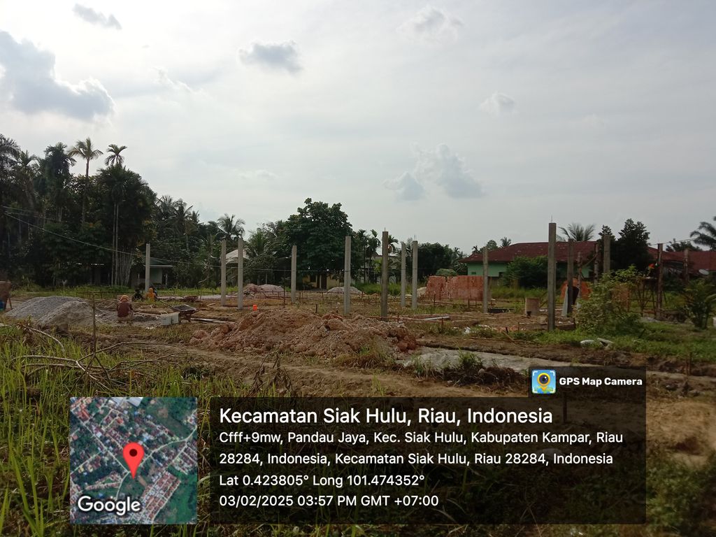 foto gerbang perumahan DEROFIZHA PERMATA BAJA