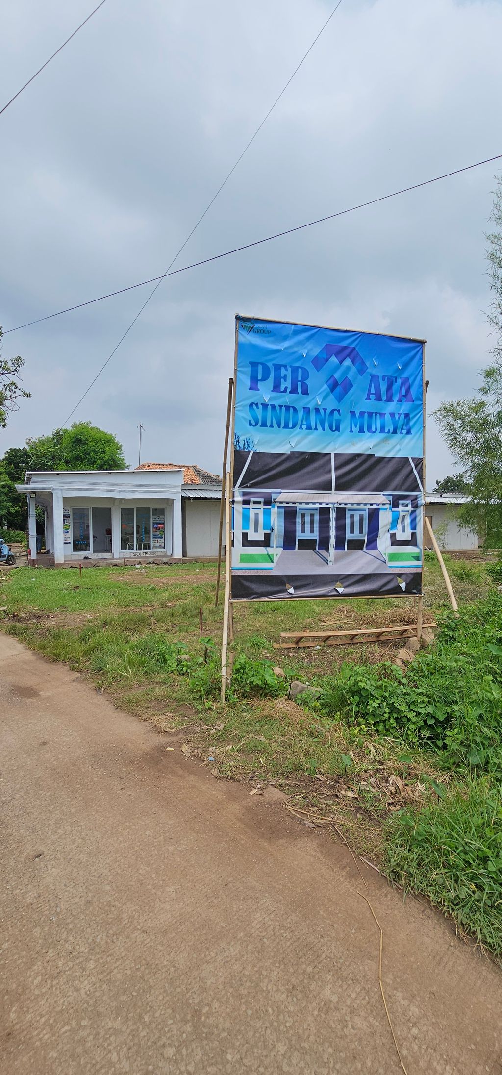 foto gerbang perumahan PERMATA SINDANG MULYA