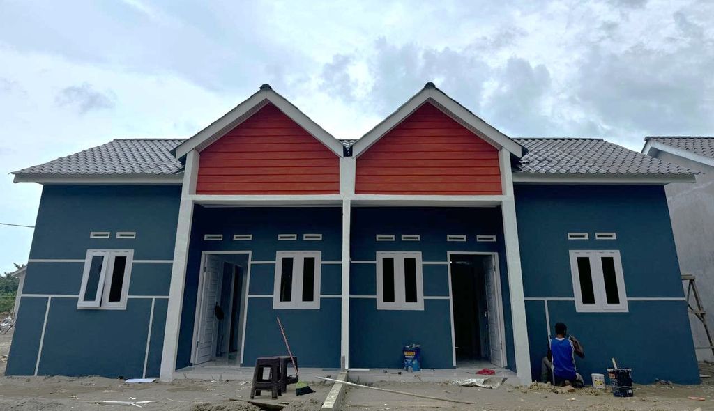 foto tampak rumah tipe 36 Subsidi perumahan MULIA RESIDENCE