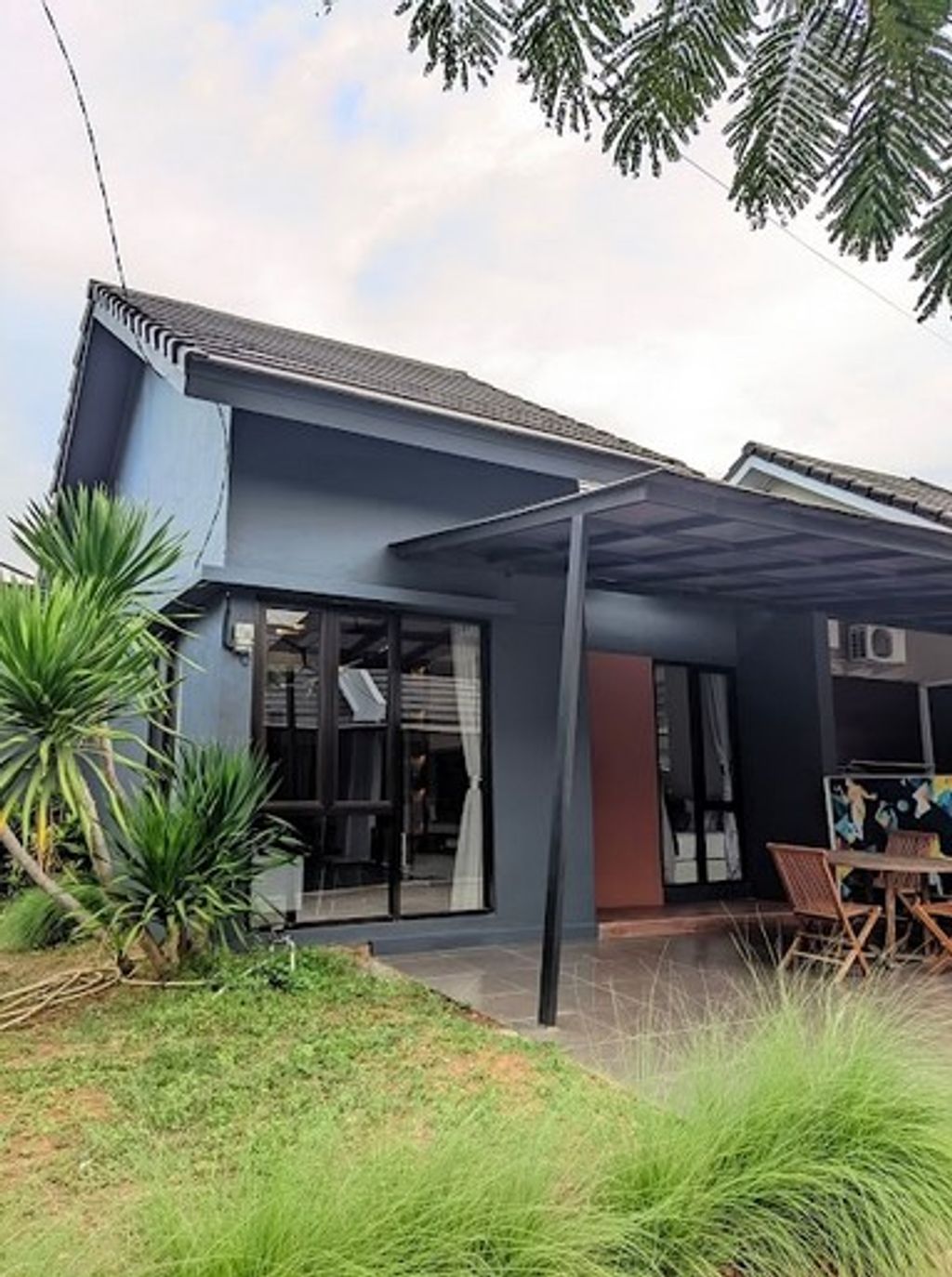foto tampak rumah tipe LE HAVRE 485 perumahan Cifest Hill