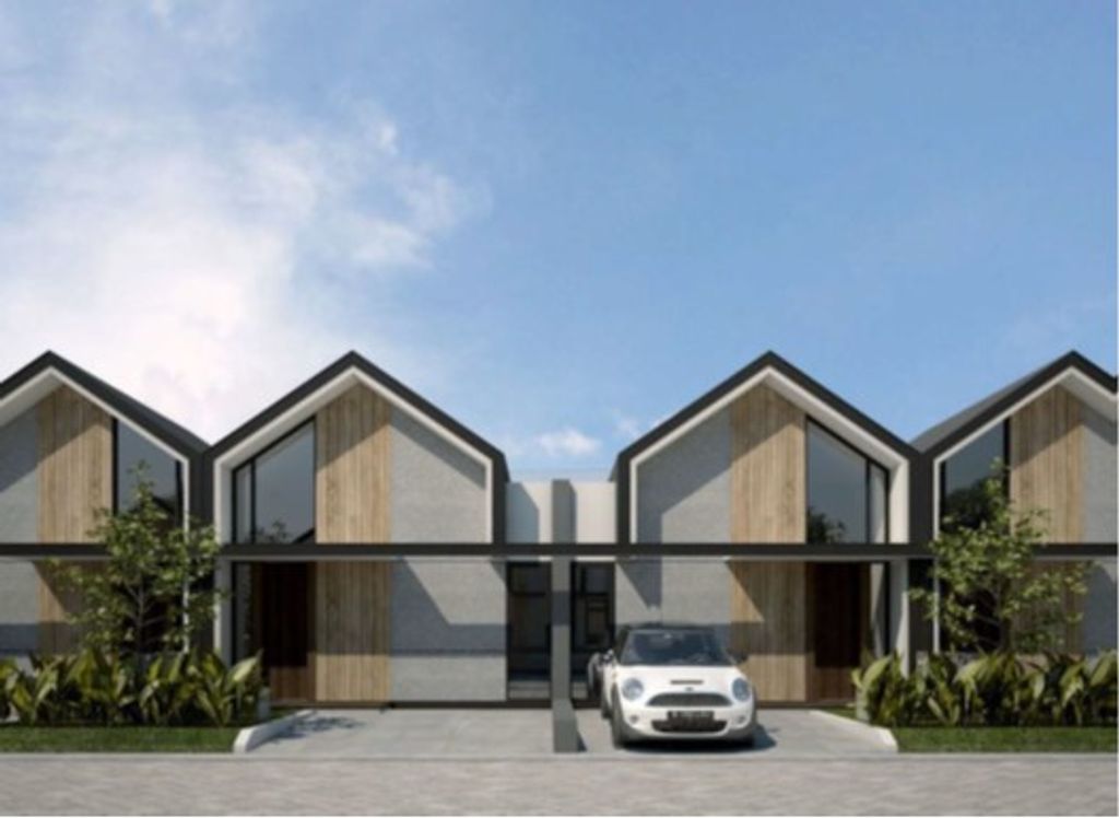 foto tampak rumah tipe 1 Lantai perumahan Kopo Kanaya Residence