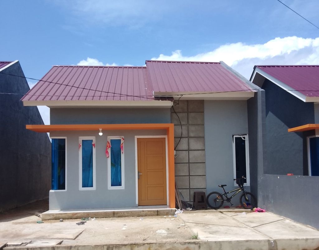 foto tampak rumah tipe 36/96 perumahan Perumahan Griya Rosmania II