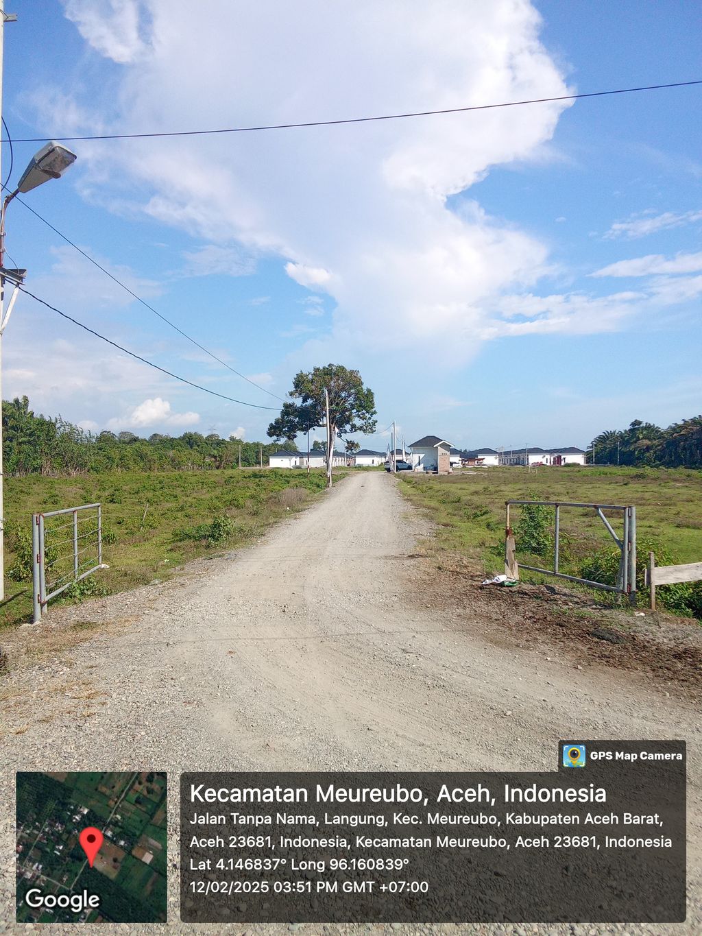 foto gerbang perumahan RAN SHAQUEENA RESIDENT TAHAP II