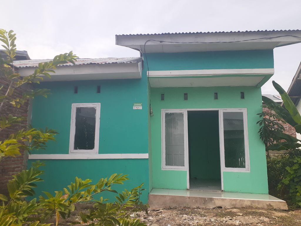 foto tampak rumah tipe RS 36/84 BARU perumahan Bukit Assorajang Permai