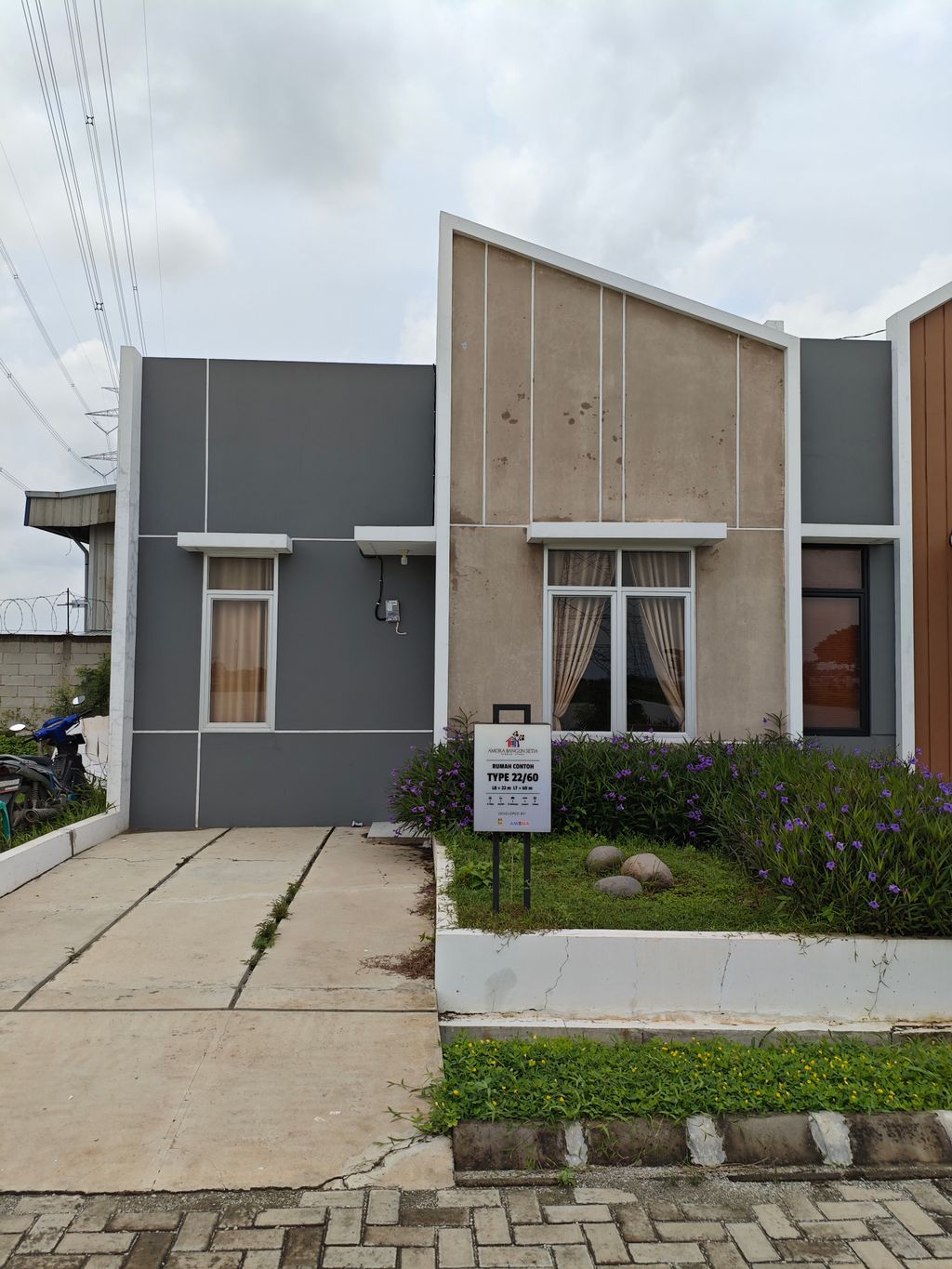 foto contoh rumah perumahan Amora Bangun Setia Tahap 2