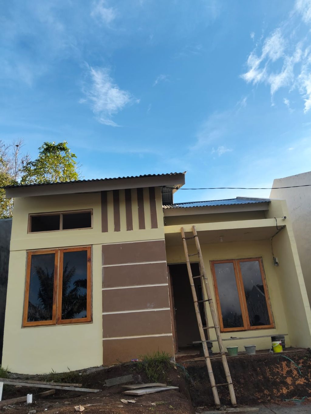 foto tampak rumah tipe SUBSIDI perumahan THE GREEN WOLOAN RESIDENCE