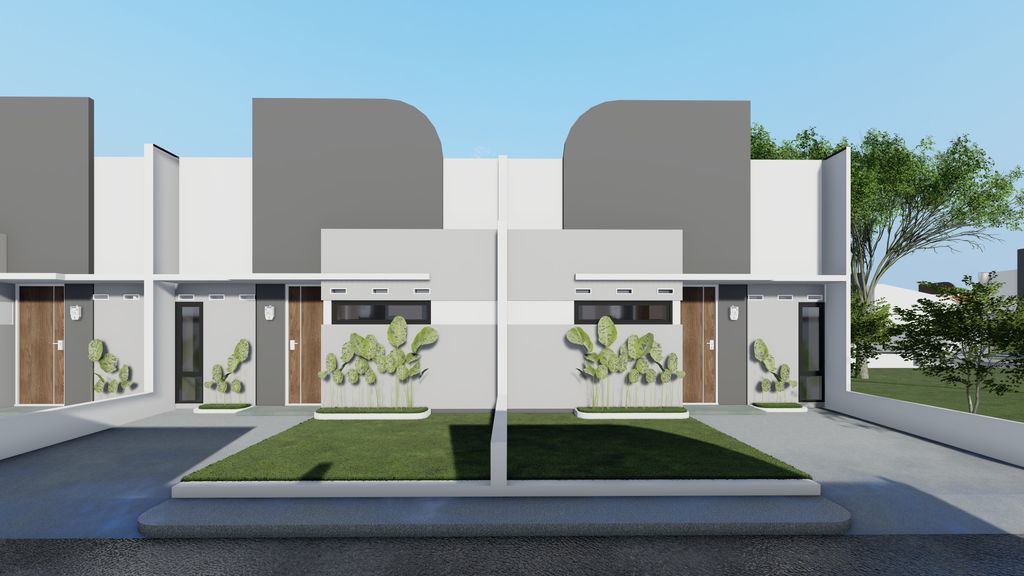 foto tampak rumah tipe Subsidi perumahan AMA RESIDENCE 2 CAMPUREJO
