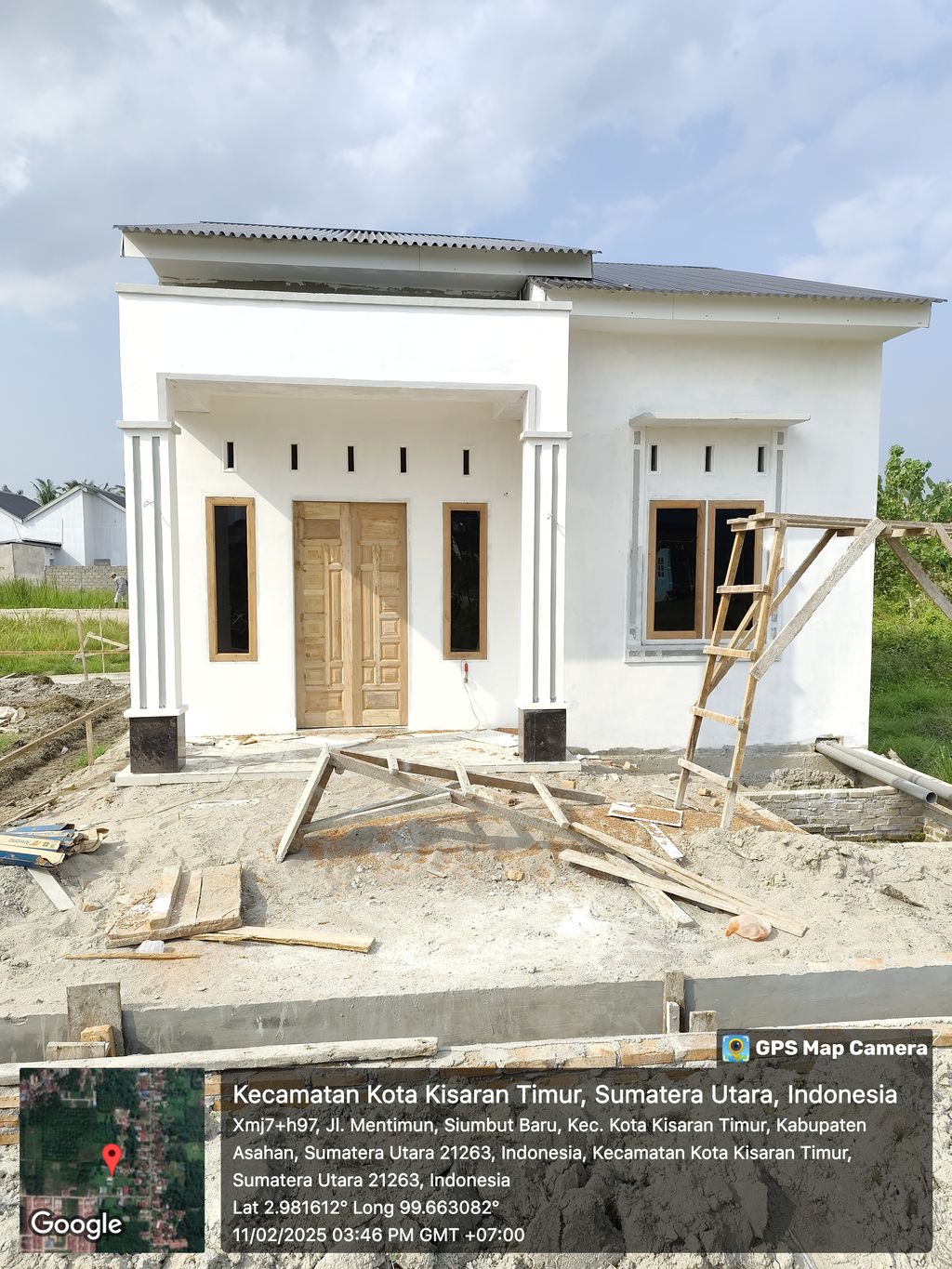 foto tampak rumah tipe 36 subsidi perumahan Perumahan Fia Permai 11