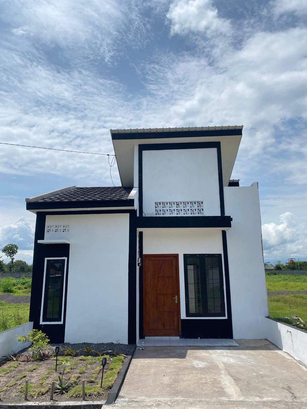 foto tampak rumah tipe 36 SUBSIDI perumahan PERMATA GRATI GARDEN TAHAP 2