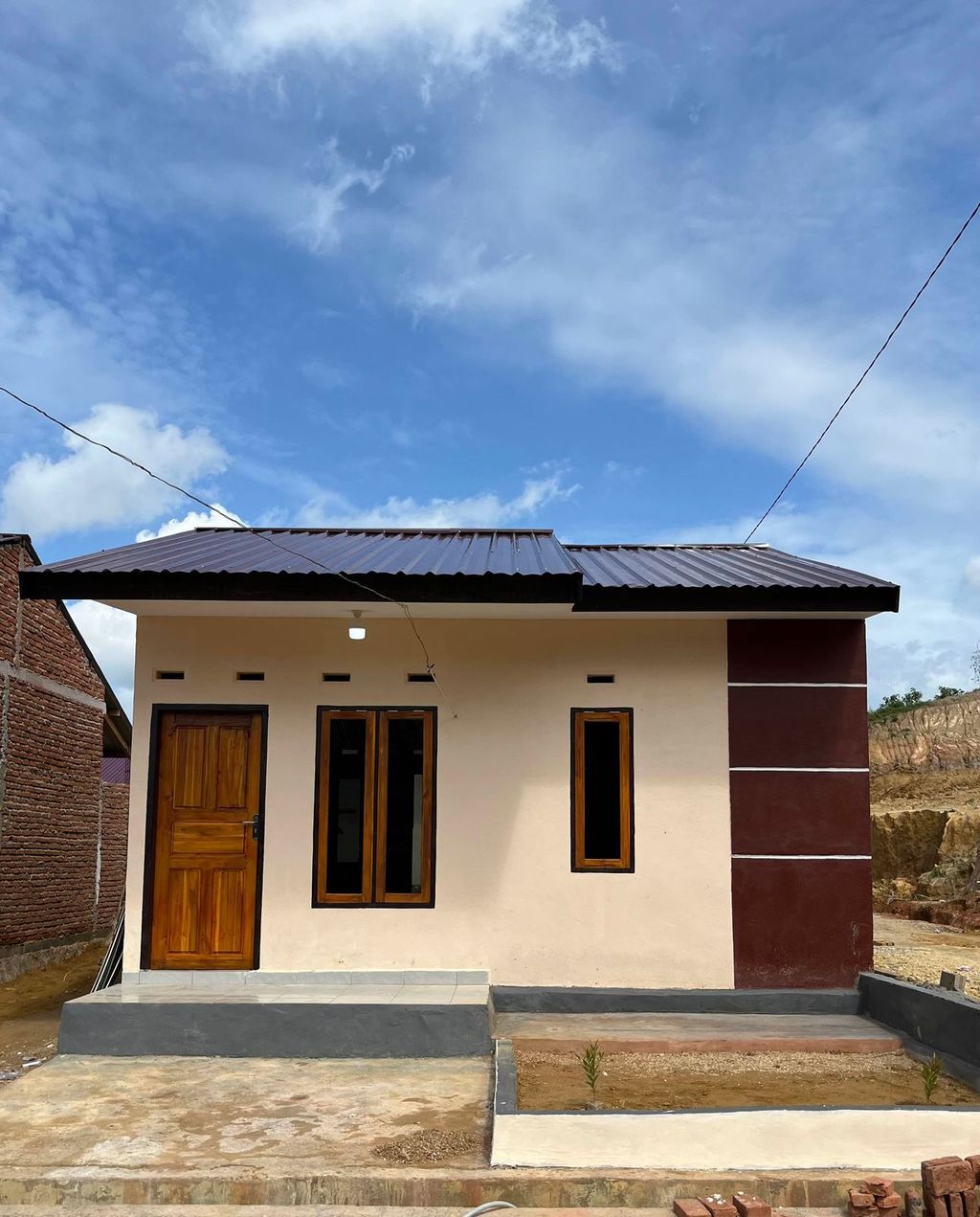 foto tampak rumah tipe 36 (173) perumahan KITA SEHATI