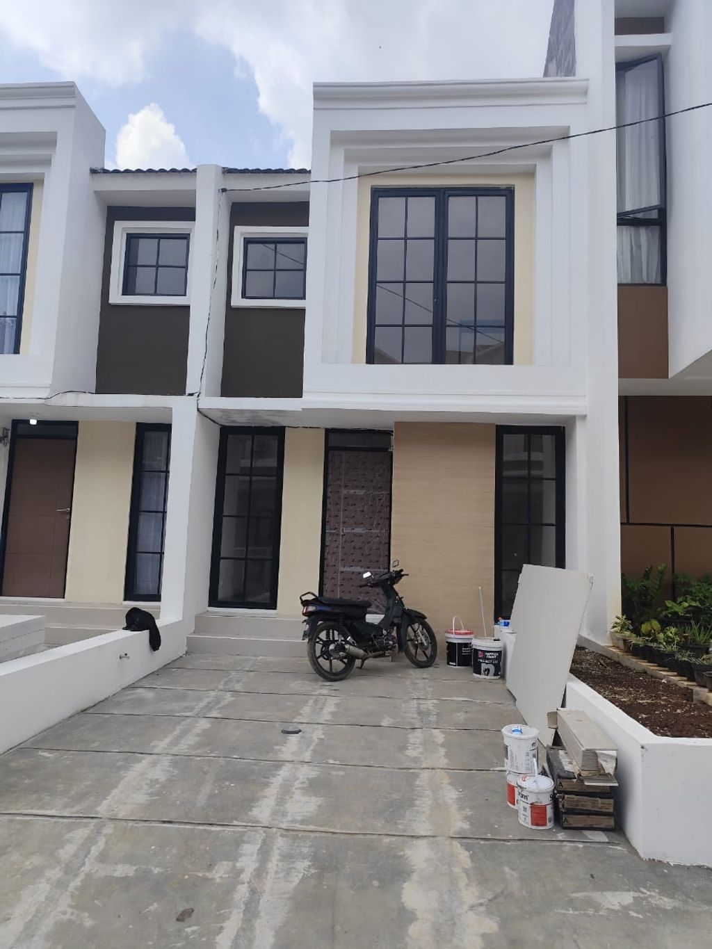 foto tampak rumah tipe 36 Compact (424) perumahan G-Land Padalarang Residence 3